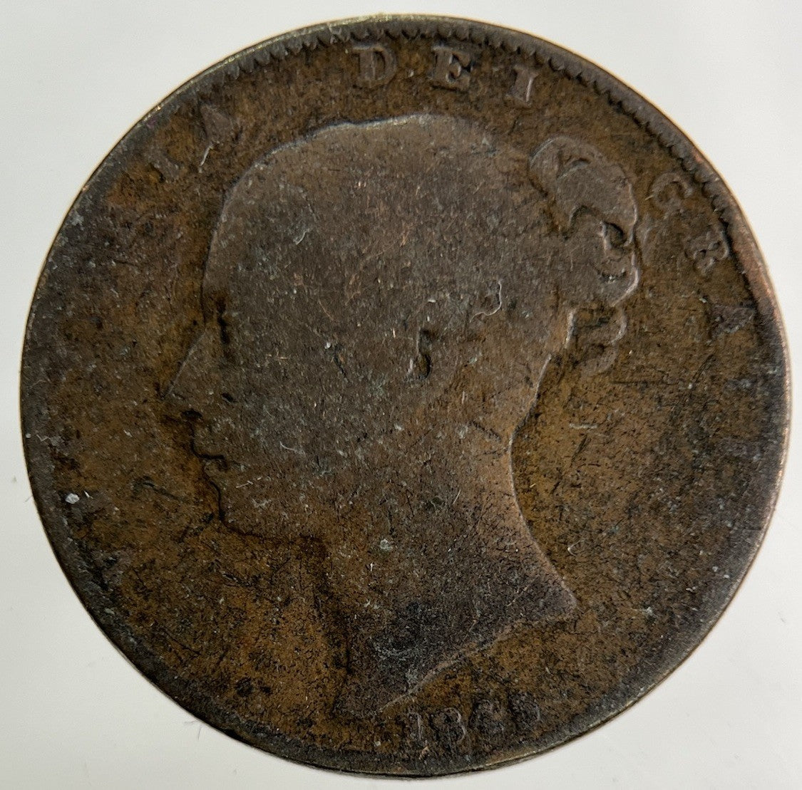 1845 Victoria Farthing Coin | Collectable Grade