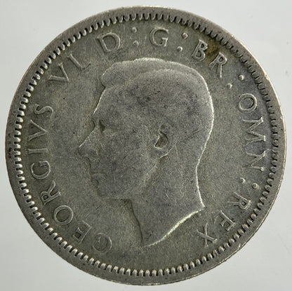 1944 George VI Sixpence Silver Coin | Collectable Grade