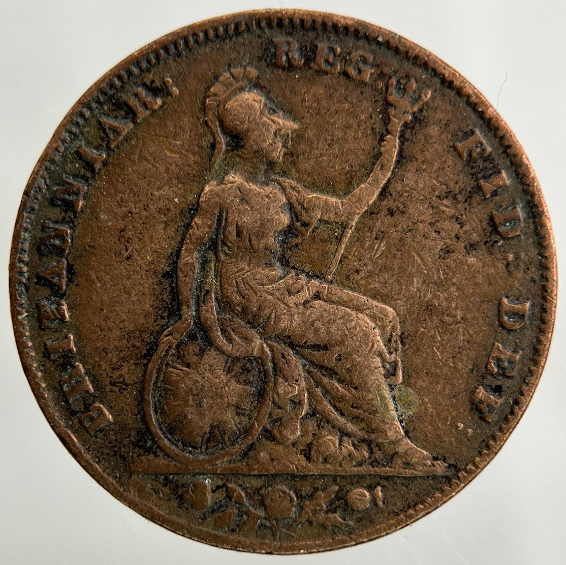 1854 Victoria Farthing Coin | Collectable Grade