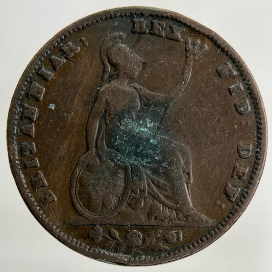 1837 William IV Farthing Coin | Collectable Grade