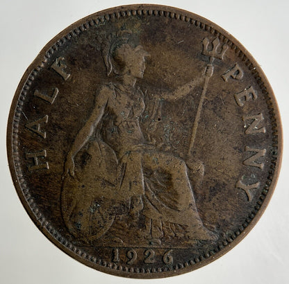 1926 George V Half - Penny Coin | Collectable Grade