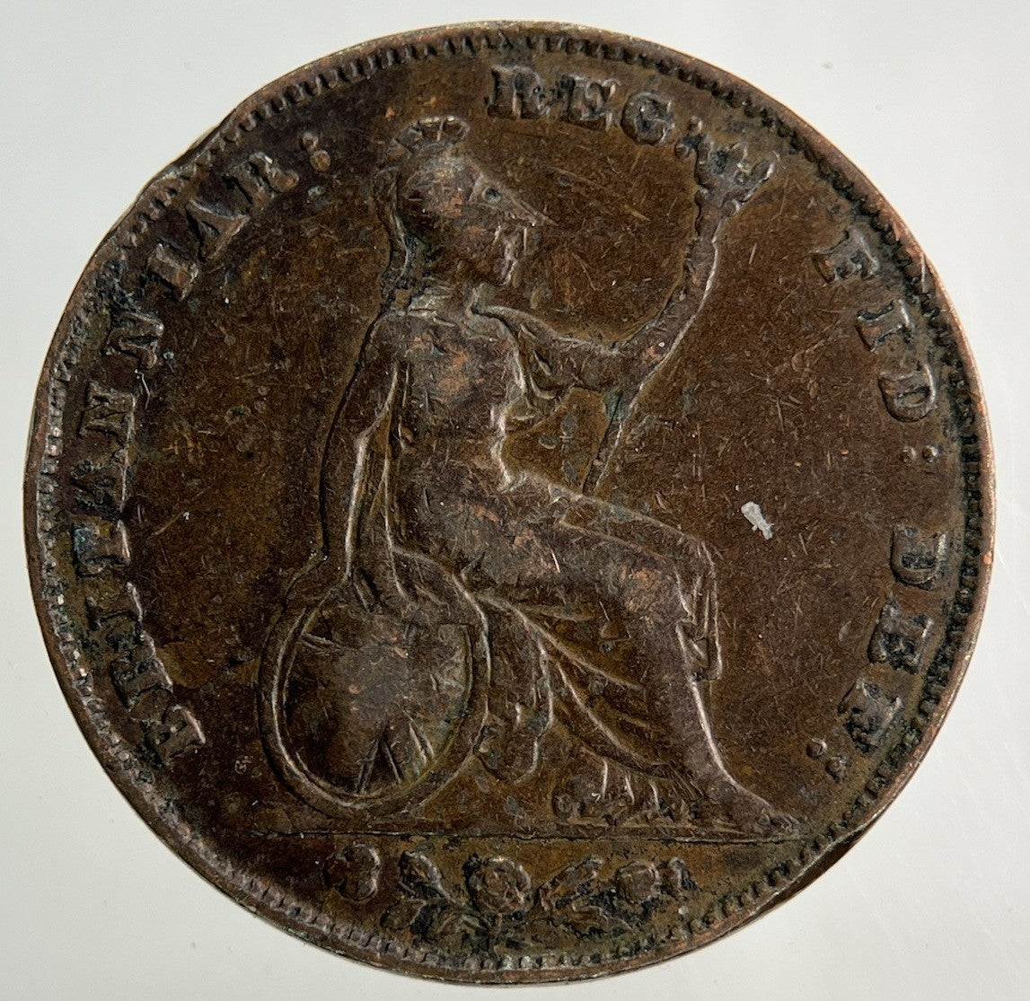 1853 Victoria Farthing Coin | Fine Collectable Grade