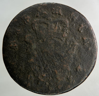 1753 Irish Half - Penny Coin | Collectable Grade