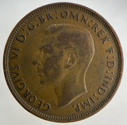 1948 George VI One Penny Coin | Collectable Grade