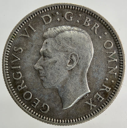 1937 George VI Shilling Silver Coin | Very High Grade
