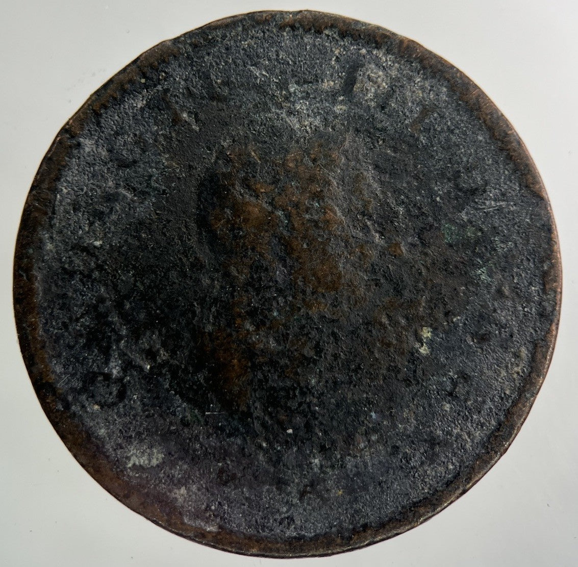 British George III 3rd Half - Penny Coin | Worn Grade