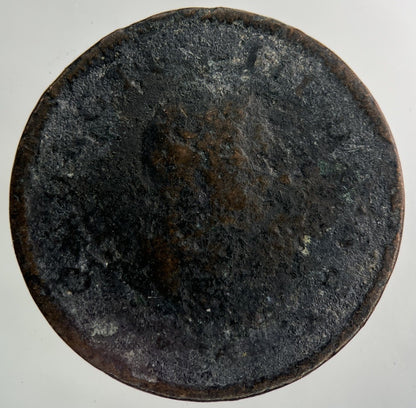 British George III 3rd Half - Penny Coin | Worn Grade
