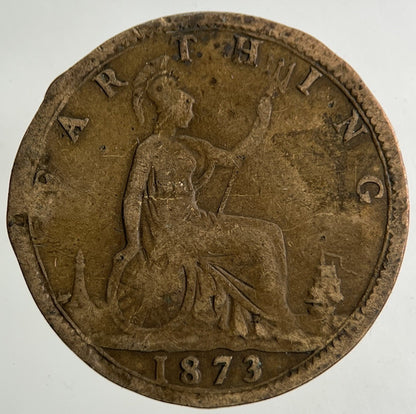 1873 Victoria Farthing Coin | Collectable Grade