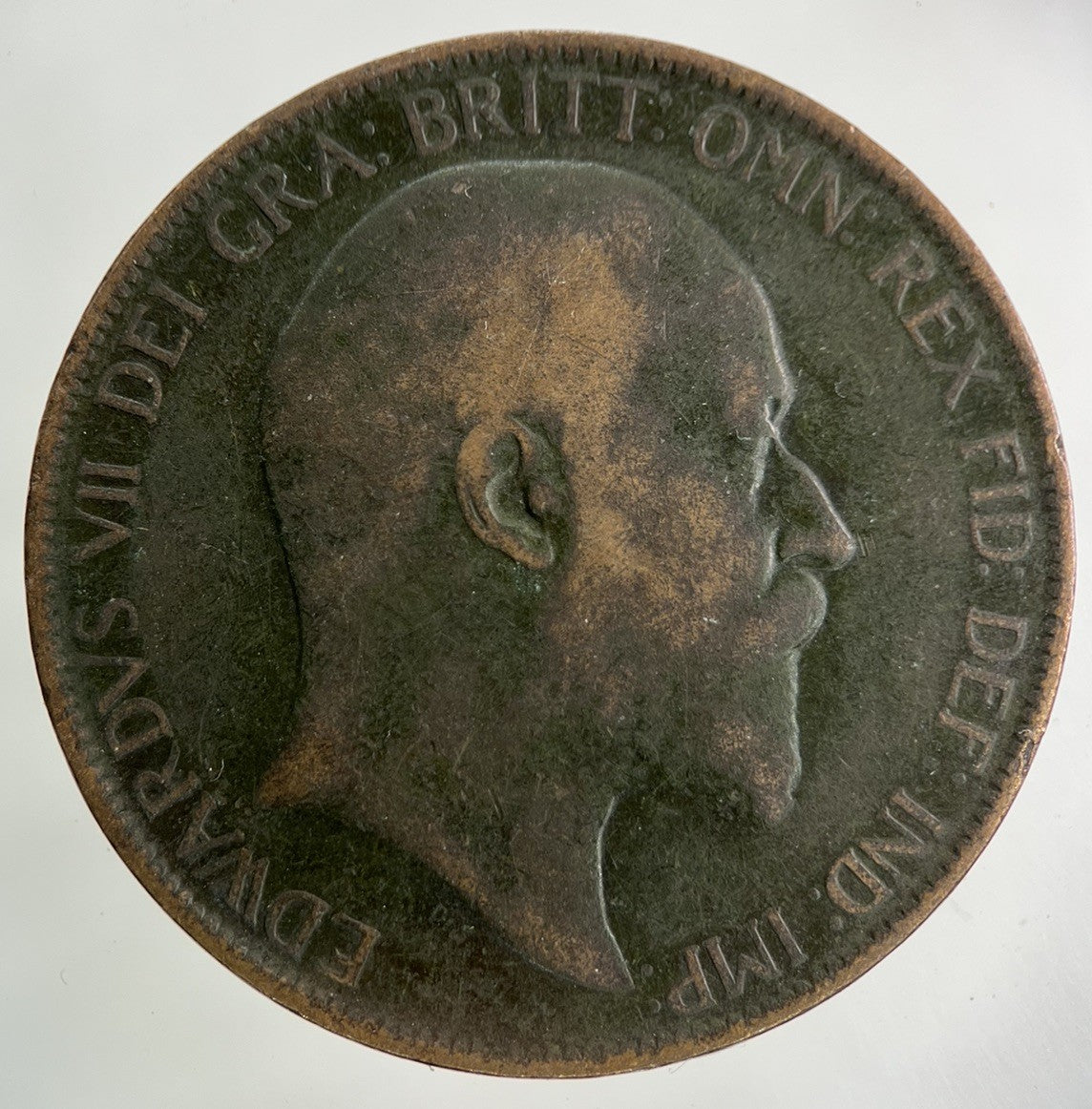 1906 Edward VII One Penny Coin | Fine Collectable Grade