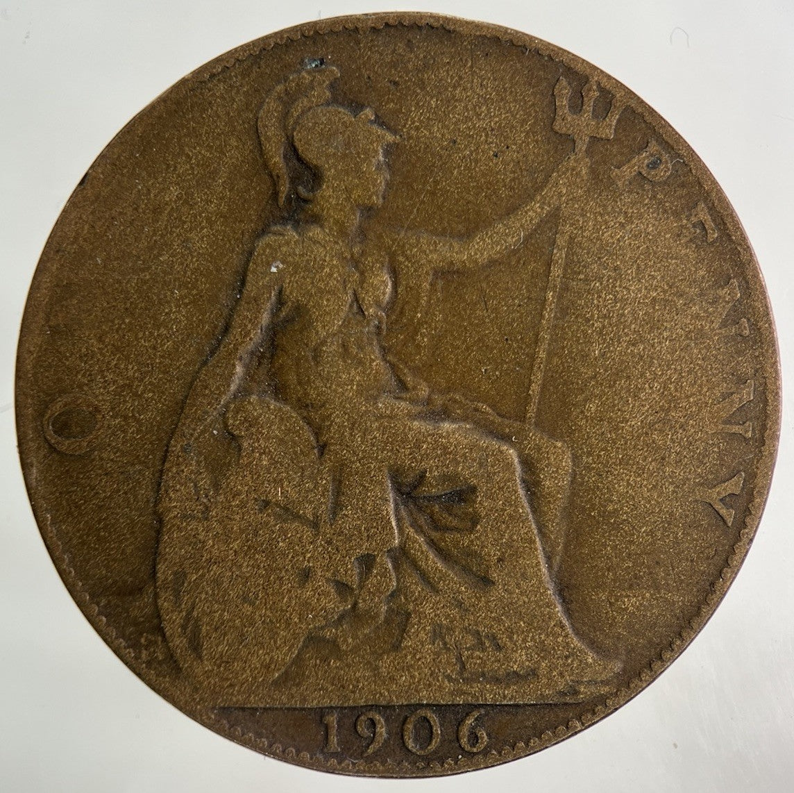 1906 Edward VII One Penny Coin | Collectable Grade