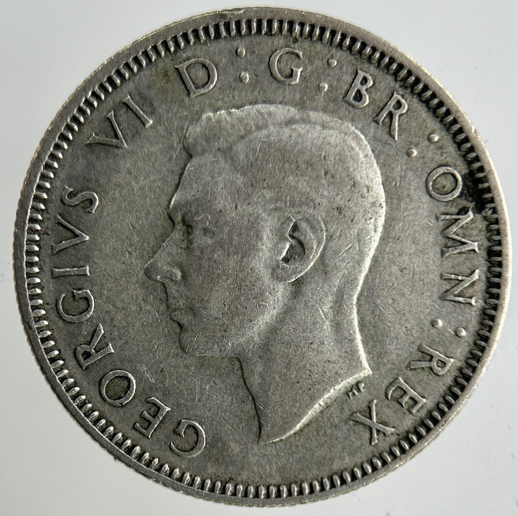 1945 George VI Shilling Silver Coin | Fine Collectable Grade
