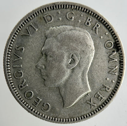 1945 George VI Shilling Silver Coin | Fine Collectable Grade