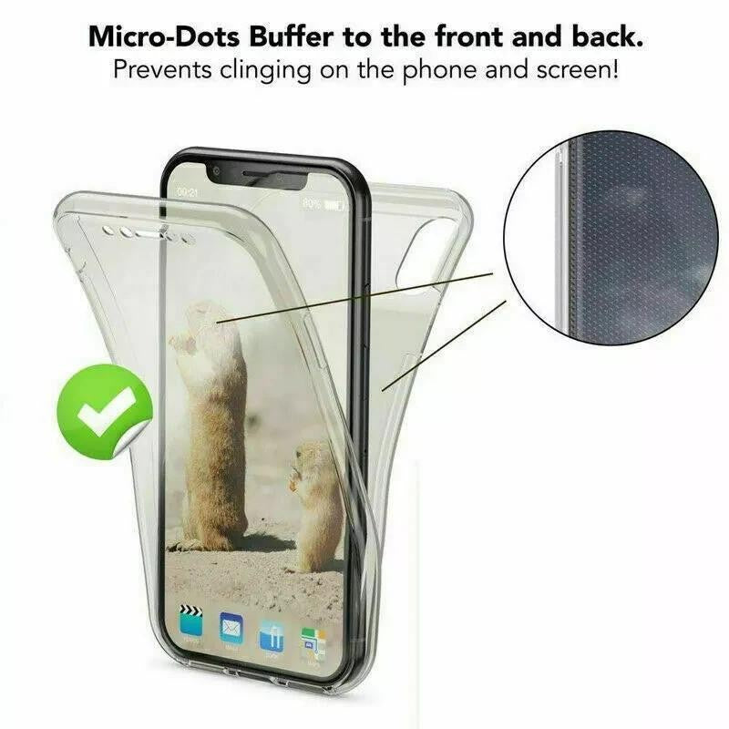 Samsung Galaxy S20 PLUS + Case 360 Full Body Protection Front Back Clear Cover