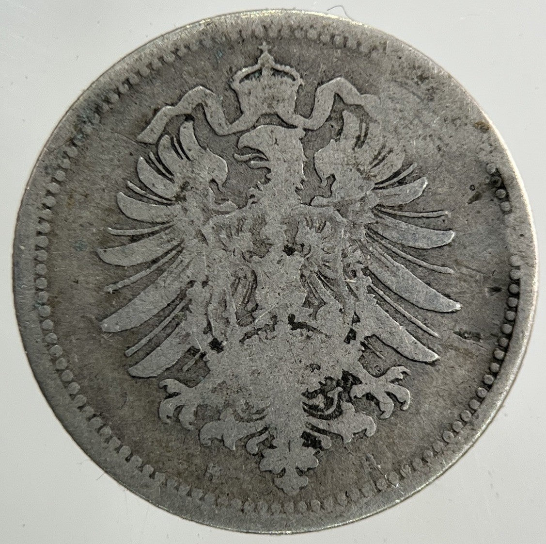 1874 Germany 20 Pfennig Silver Coin | Collectable Grade