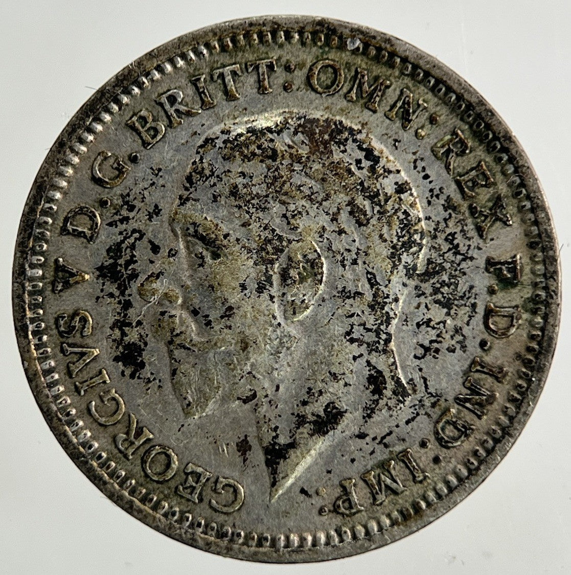 1933 George V Threepence Silver Coin | Collectable Grade