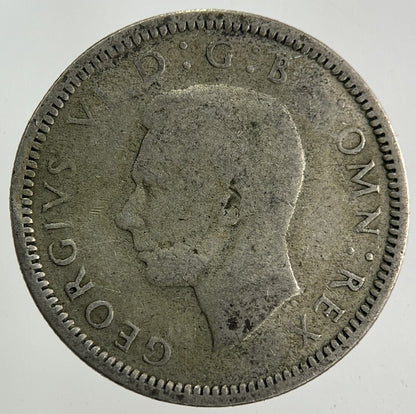 1939 George VI Sixpence Silver Coin | Fine Collectable Grade