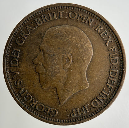 1931 George V Half - Penny Coin | Collectable Grade