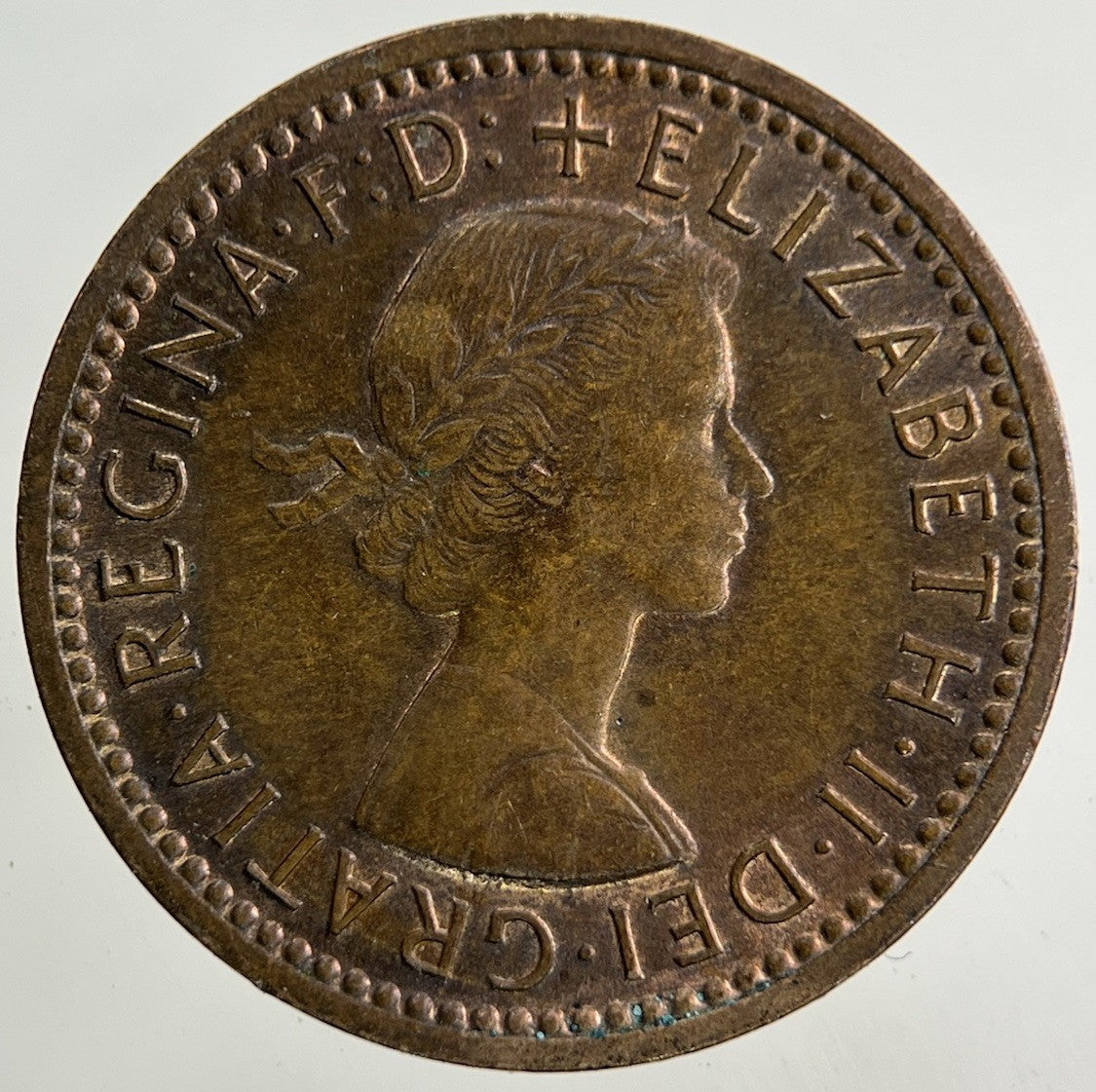 1954 Elizabeth II 2nd Farthing Coin | Very High Grade