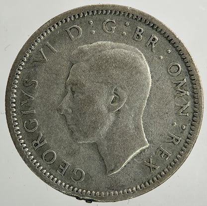 1946 George VI Sixpence Silver Coin | Collectable Grade
