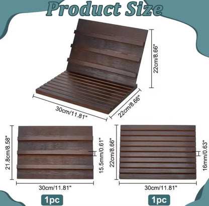 Coin Display Wooden Wood Stand - 11 Rows For 1oz Silver or Gold Coins
