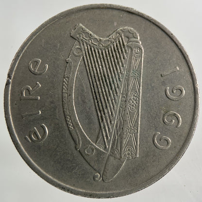 1969 Irish Ireland 10p Ten Pence Coin | Fine Collectable Grade