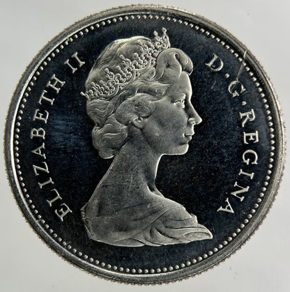 1968 Canada Silver 25 Cents Silver Coin | Very Fine Grade