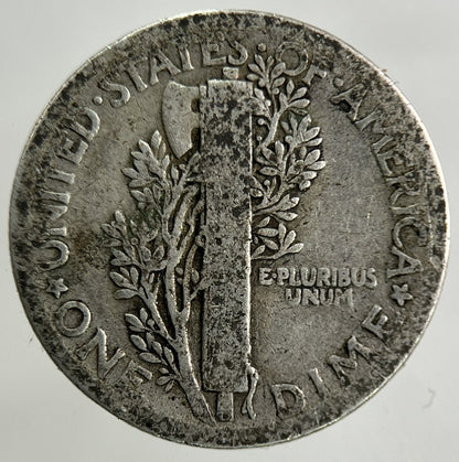 1923 US USA Mercury Dime Silver Coin | Collectable Grade