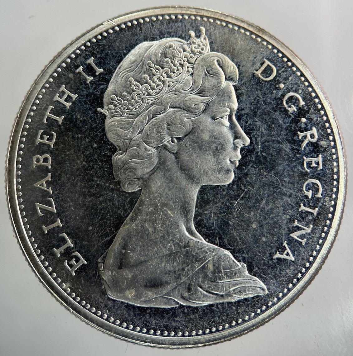 1965 Canada One Dollar Silver Coin | Fine Collectable Grade
