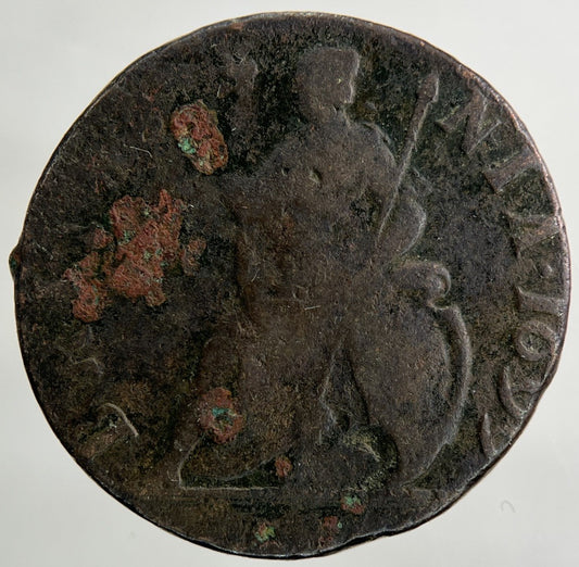 1699 William III 3rd Farthing Coin | Fine Collectable Grade