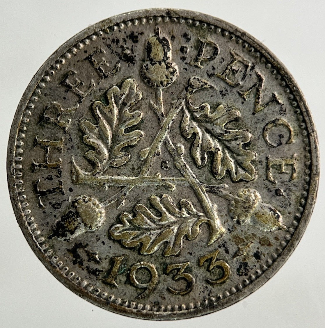 1933 George V Threepence Silver Coin | Collectable Grade