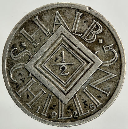 1925 Austria 1/2 Half Schilling Silver Coin | Fine Collectable Grade