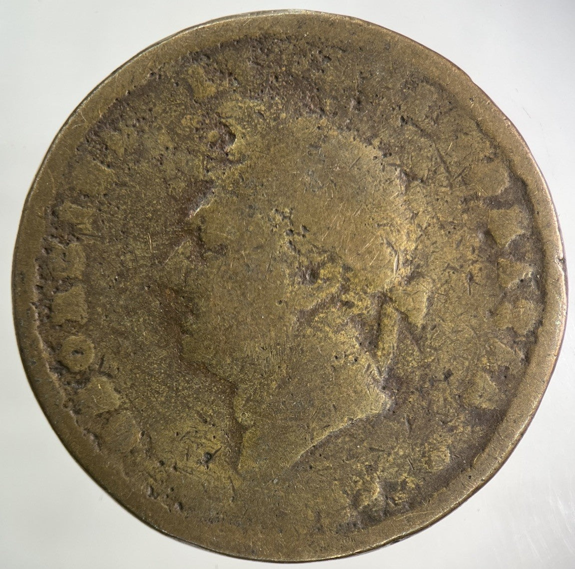 1826 George IV One Penny Coin | Fair Grade
