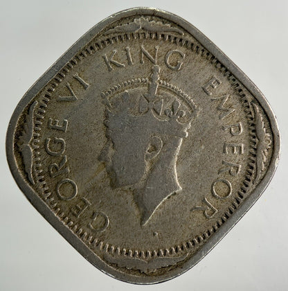 1940 India 2 Annas Coin | Fine Collectable Grade