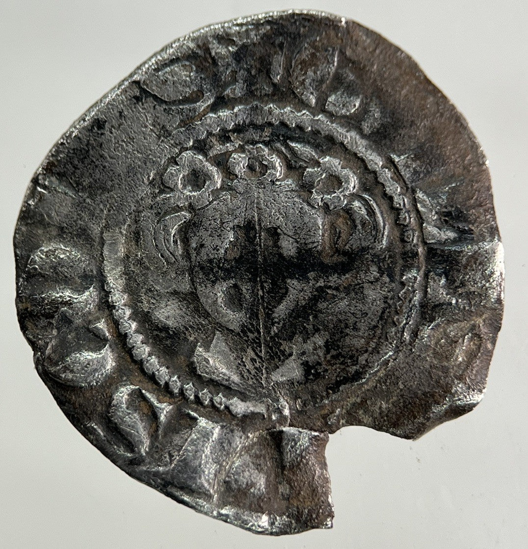 1280 - 1304 John II 2nd d’Aveses Sterling Hainaut Belgium Silver Hammered Coin