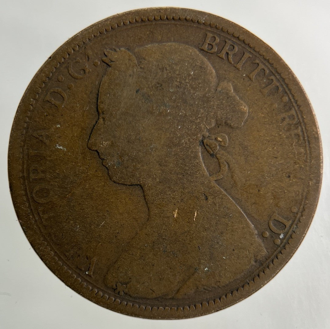 1887 Victoria Half - Penny Coin | Collectable Grade