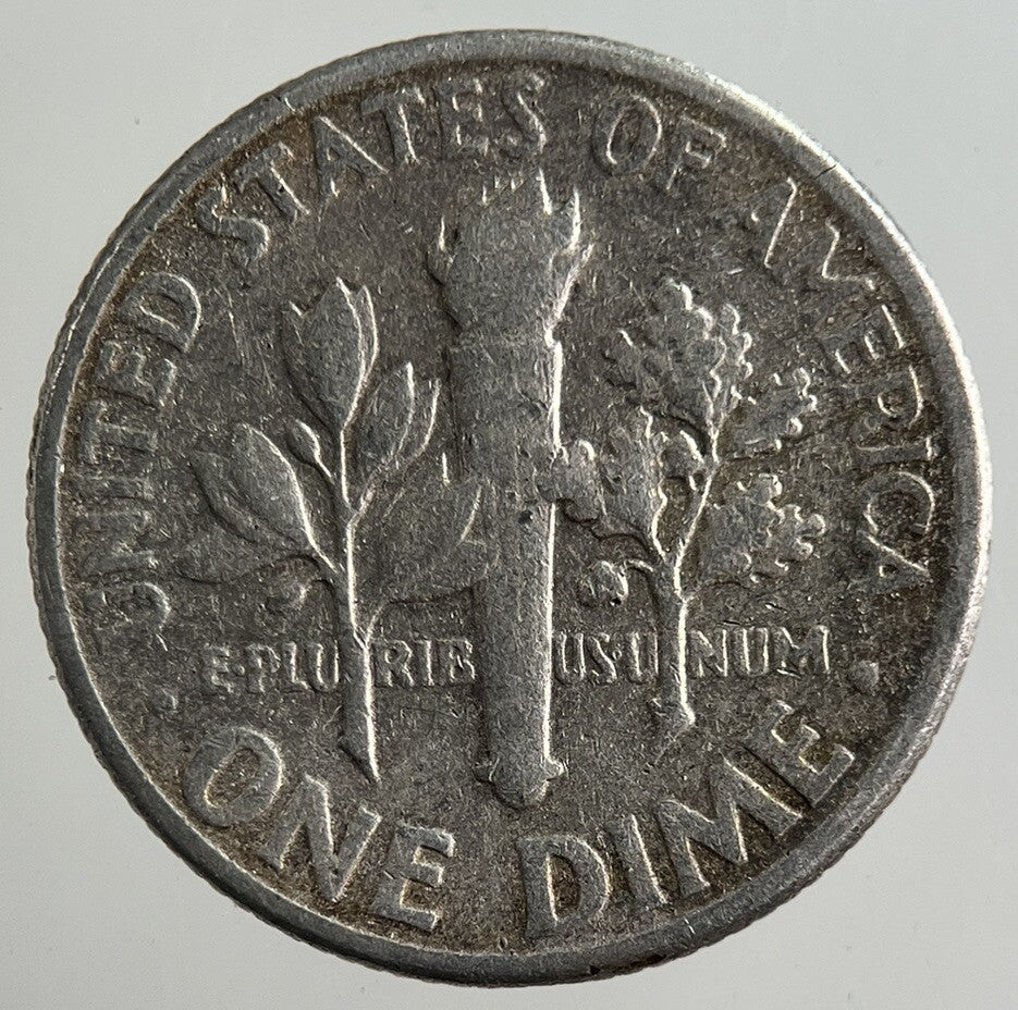 1954 US USA Roosevelt Dime Silver Coin | Collectable Grade