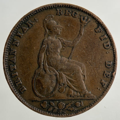 1843 Victoria Farthing Coin | Collectable Grade