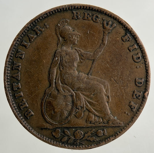 1843 Victoria Farthing Coin | Collectable Grade