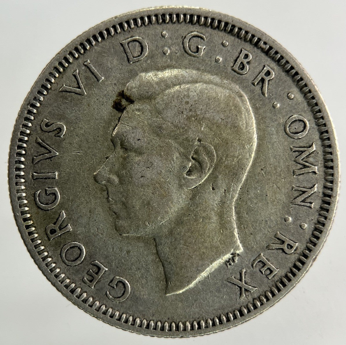 1937 George VI Shilling Silver Coin | Fine Collectable Grade