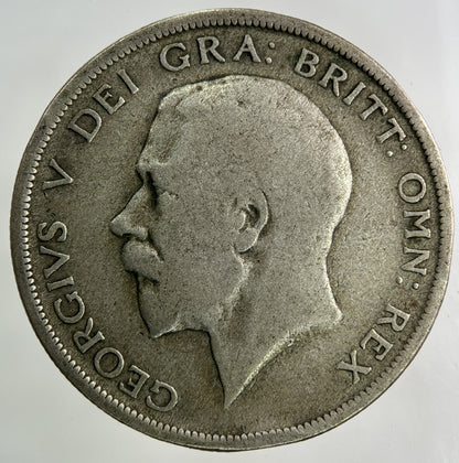1920 George V Half - Crown Silver Coin | Collectable Grade