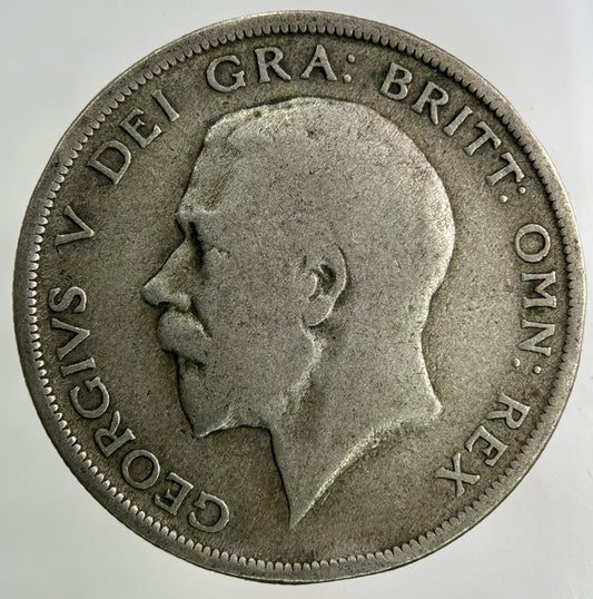 1920 George V Half - Crown Silver Coin | Collectable Grade