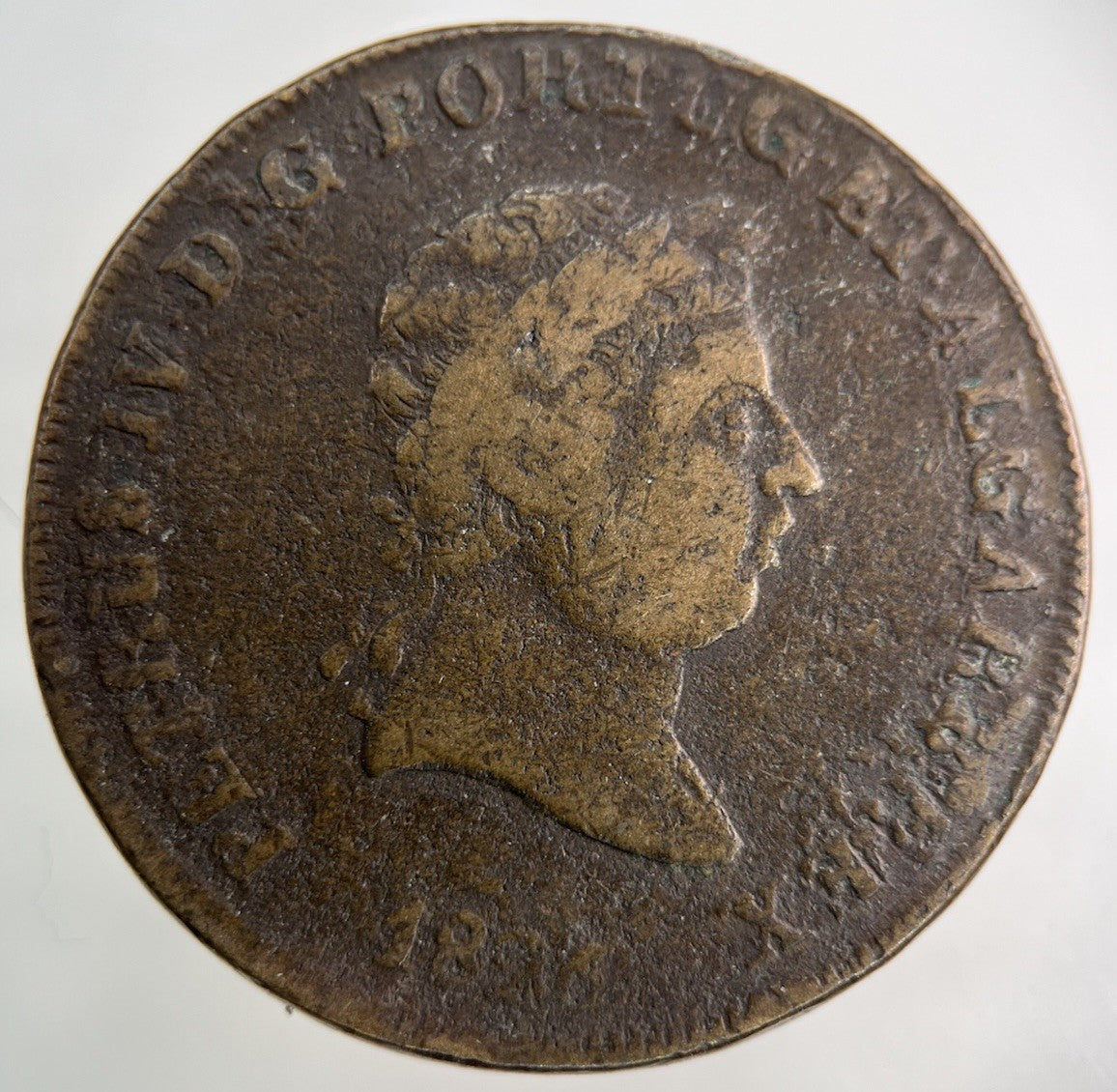 1826 Portugal Pedro IV 40 Reis Coin | Collectable Grade