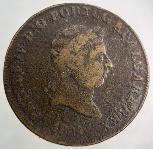 1826 Portugal Pedro IV 40 Reis Coin | Collectable Grade