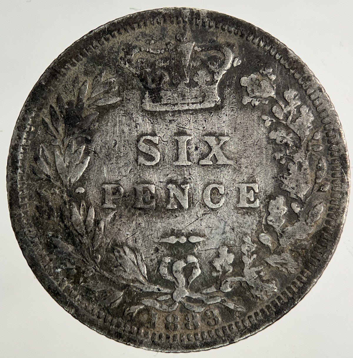 1883 Victoria Sixpence Silver Coin | Collectable Grade