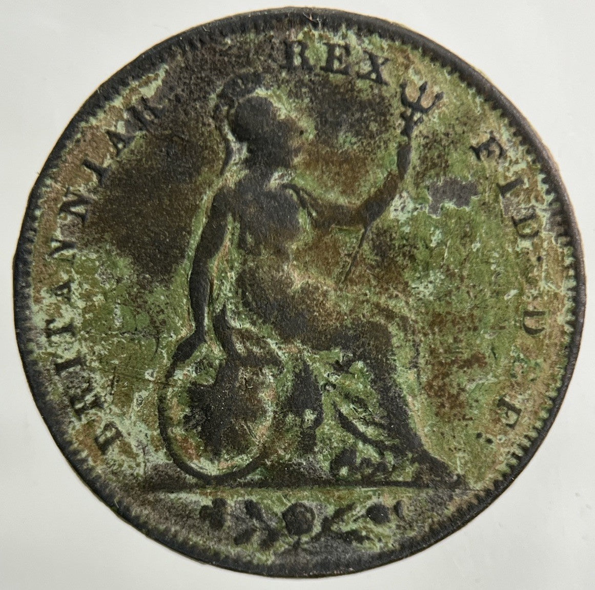 1828 George IV Farthing Coin | Collectable Grade