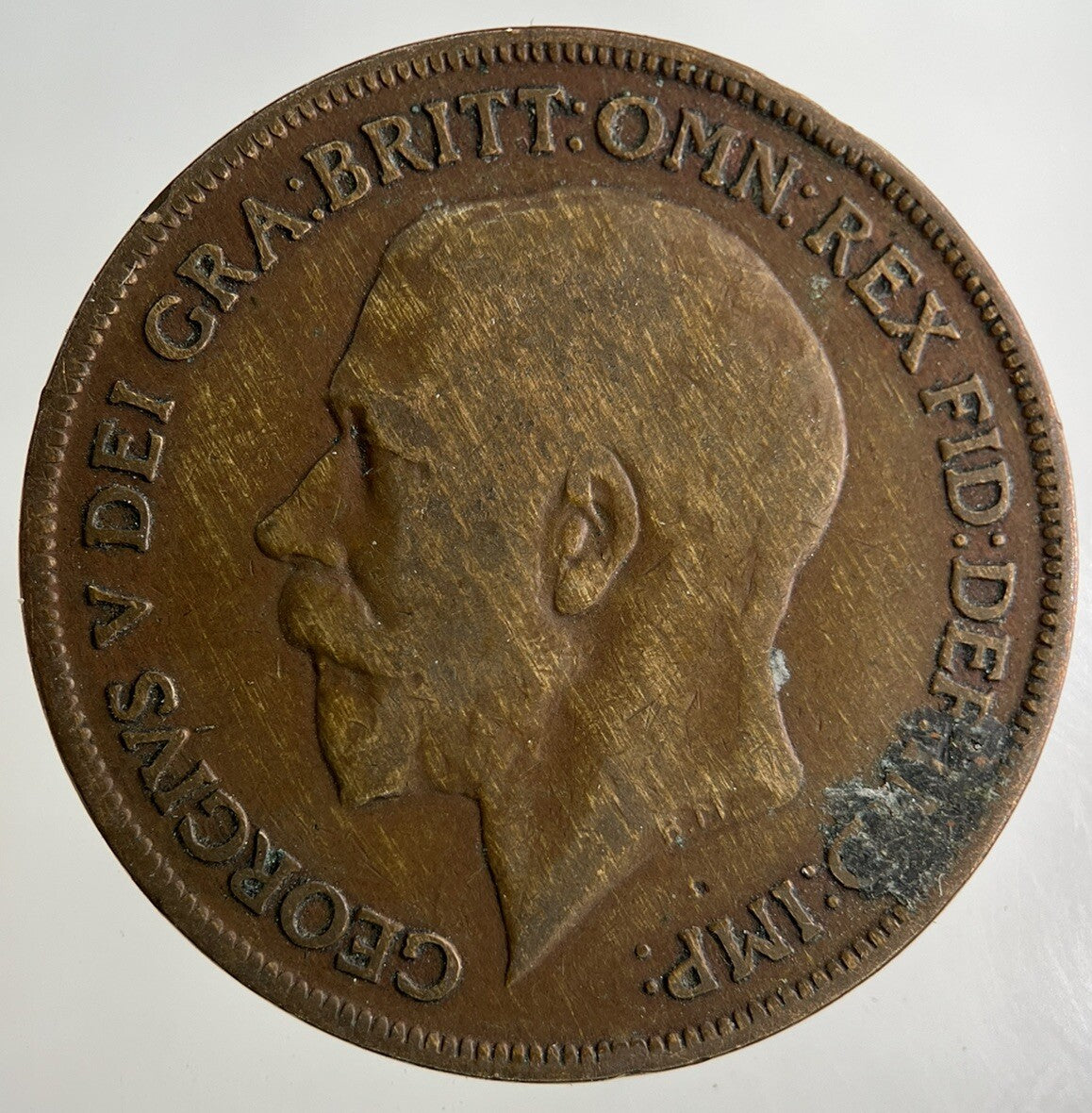 1920 George V One Penny Coin | Collectable Grade