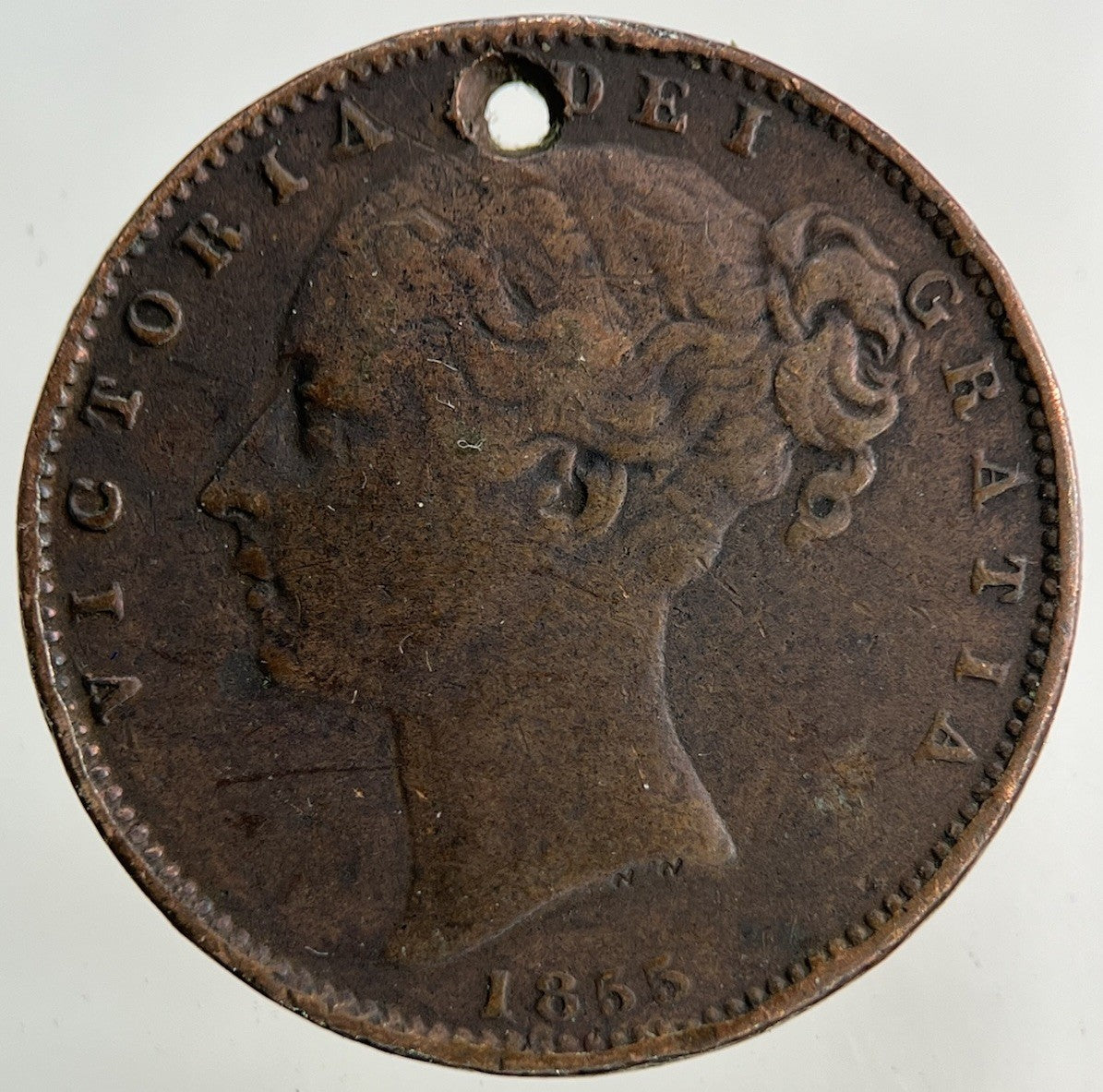 1855 Victoria Farthing Coin | Collectable Grade