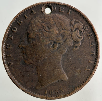 1855 Victoria Farthing Coin | Collectable Grade