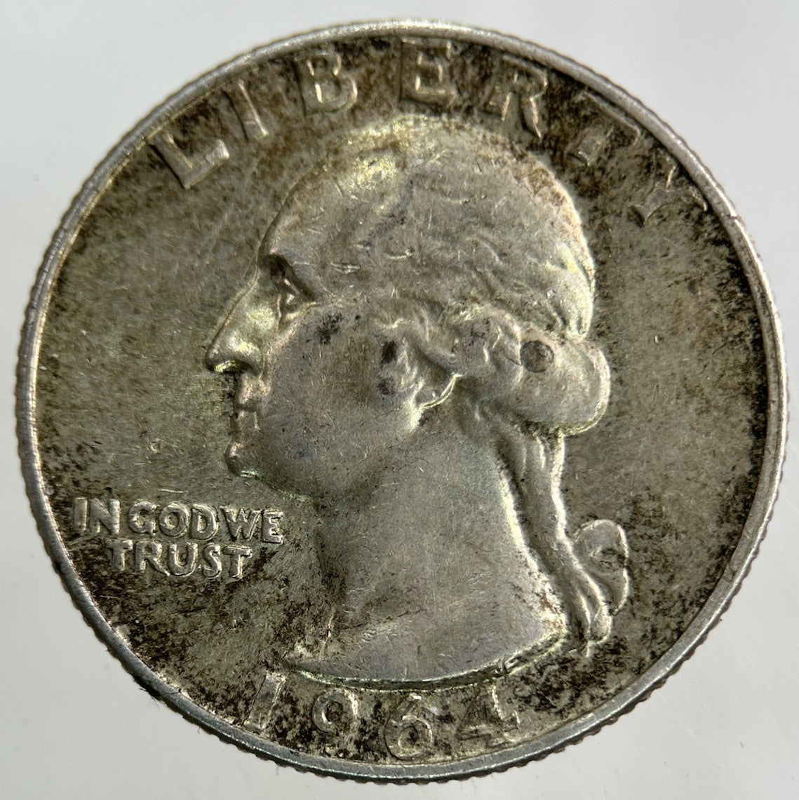 1964 US USA Quarter Dollar Silver Coin | Very High Grade