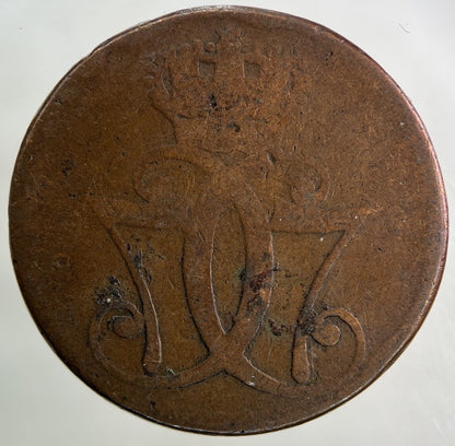 1771 Denmark 1 Skilling Coin | Collectable Grade
